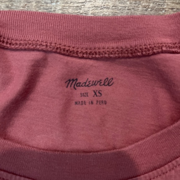 Madewell Knot Front Tee XS - Picture 5 of 8